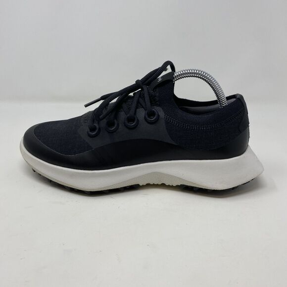 Allbirds Trail Runner SWT Shoes Womens Size 9.5 Black White Sustainable Comfort - Picture 2 of 16